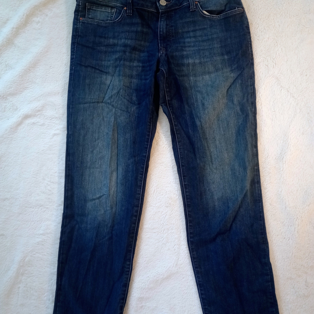 Mavi Women's Sonja Boyfriend Jeans - Dark Blue Size 32